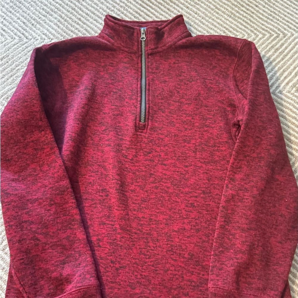 Arizona Juniors Red Half-Zip Sweater XL 18/20